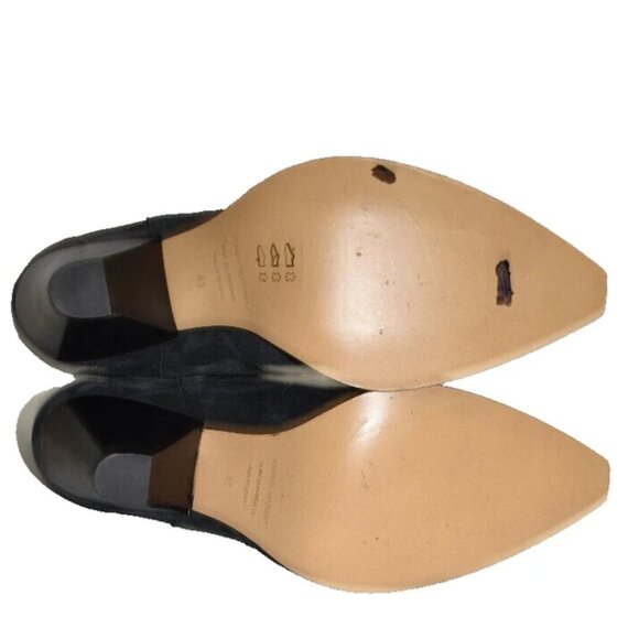 New! Isabel MarantDarizo 60MM Suede Booties Faded Black Size 41 11 US DD477 - Picture 6 of 6